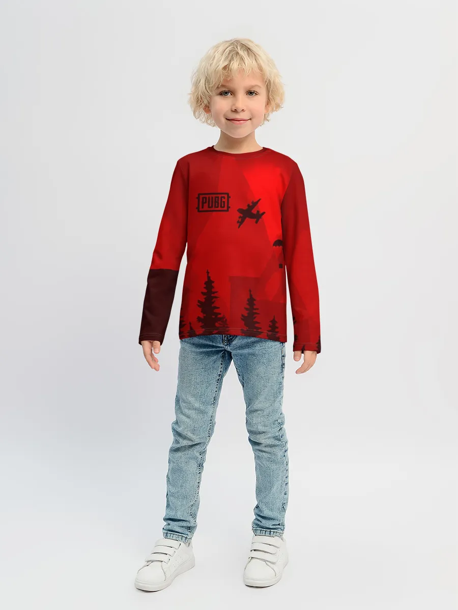 Детский лонгслив / PUBG