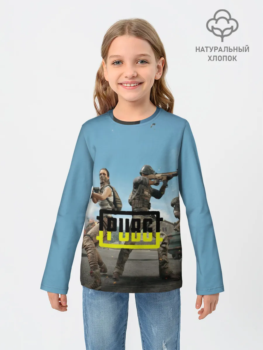 Детский лонгслив / PUBG