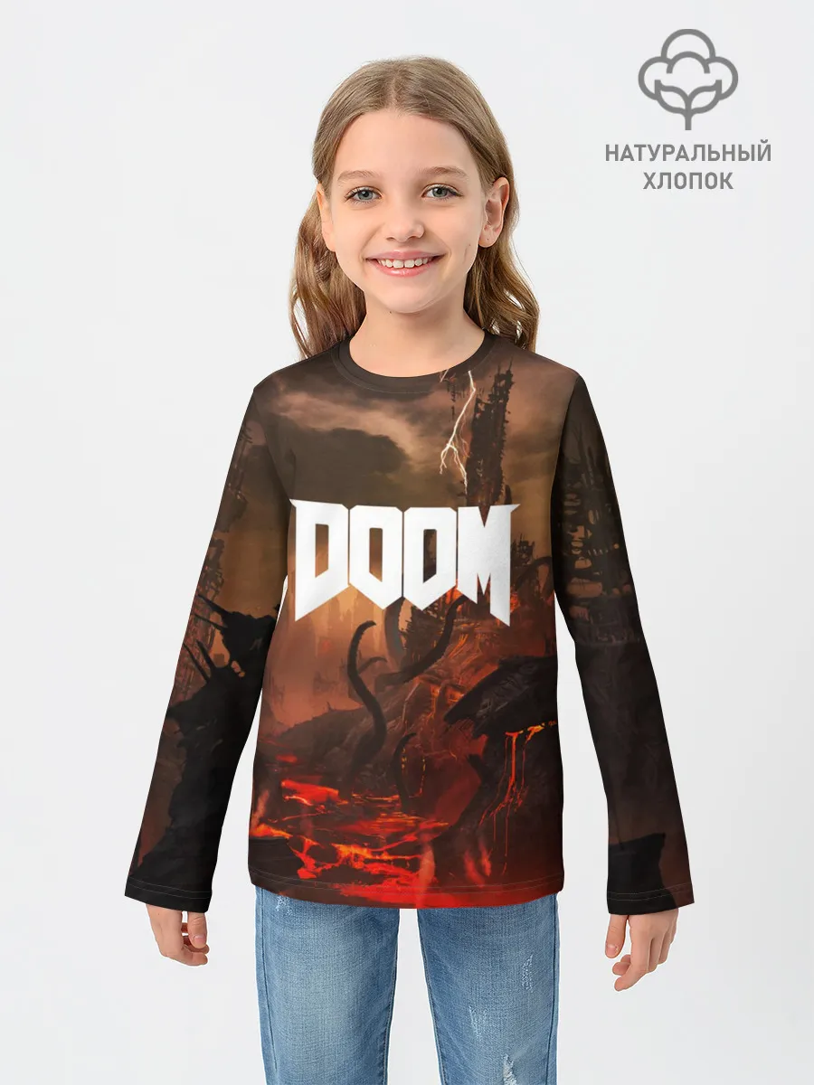 Детский лонгслив / DOOM