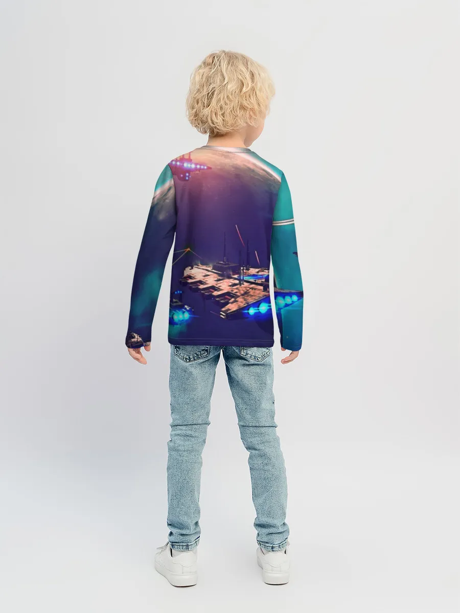 Детский лонгслив / NO MANS SKY