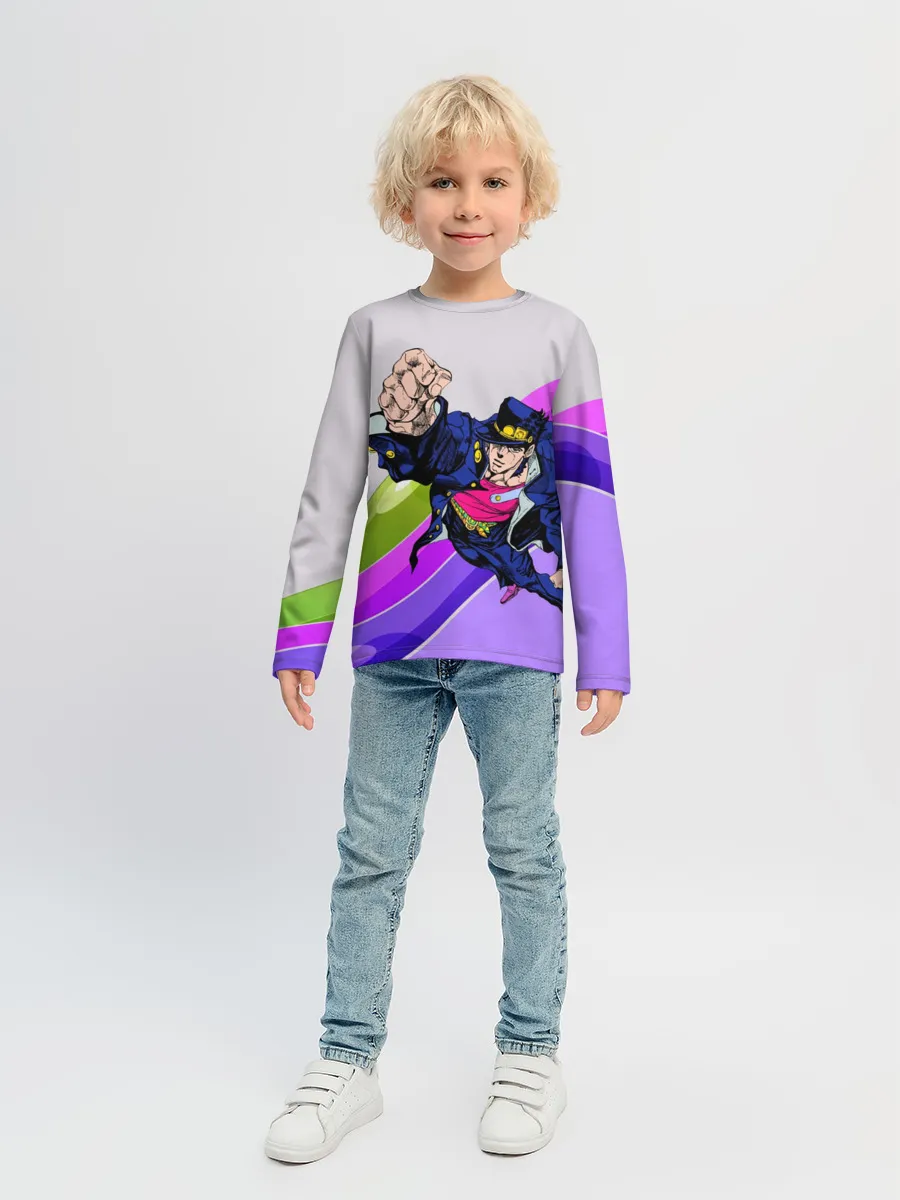 Детский лонгслив / Jojo Jotaro