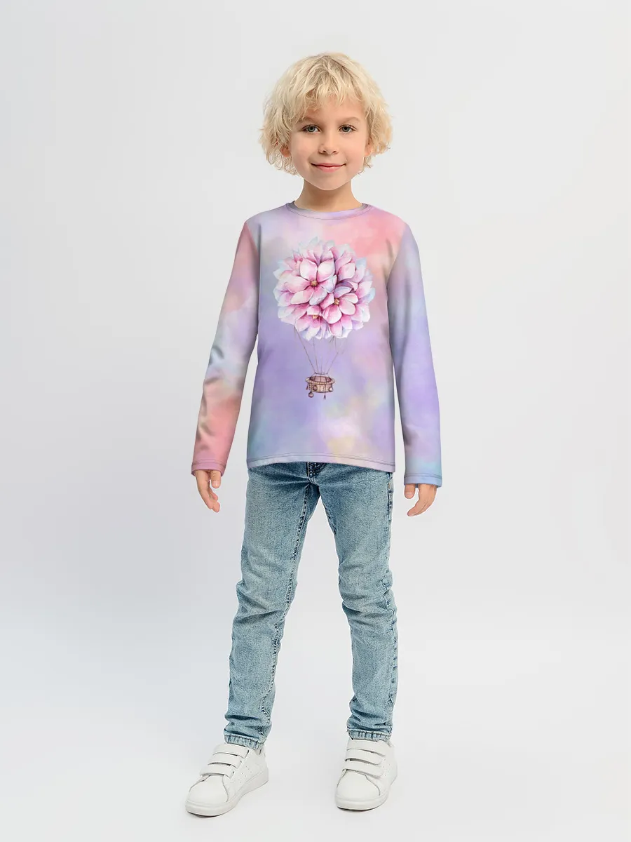 Детский лонгслив / Нежный Воздушный Шар