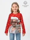 Детский лонгслив / Лебовски Санта