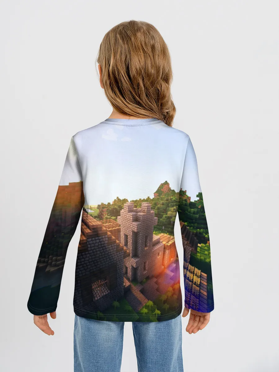 Детский лонгслив / Minecraft
