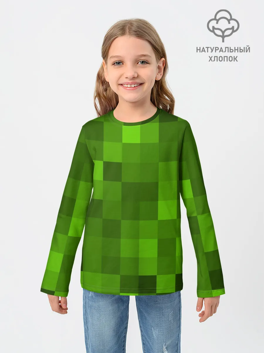 Детский лонгслив / Minecraft