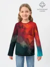 Детский лонгслив / Краски Абстракт