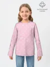 Детский лонгслив / Lil Peep pink pattern