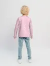 Детский лонгслив / Lil Peep pink pattern