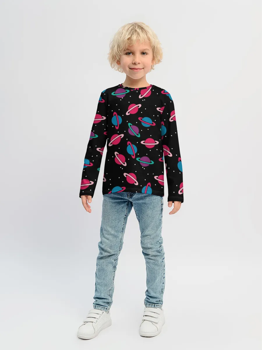 Детский лонгслив / Просто Космос