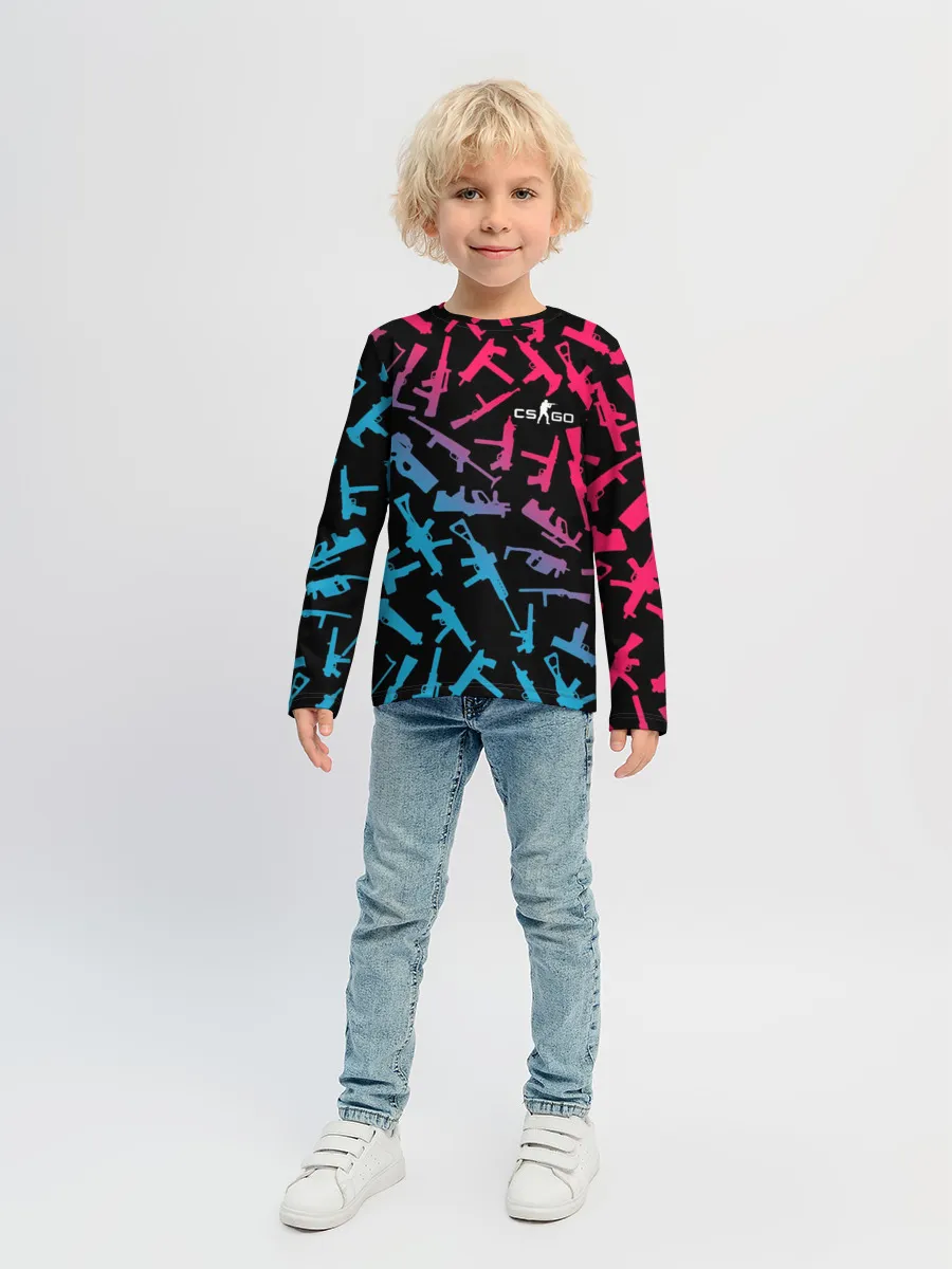 Детский лонгслив / CS:GO - Weapons
