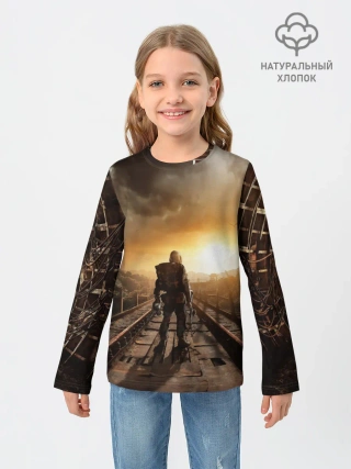 Детский лонгслив / Metro 2033 постапокалипсис