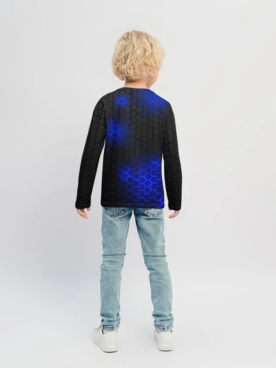 Детский лонгслив / СТАЛЬНАЯ БРОНЯ | НЕОНОВАЯ БРОНЯ
