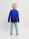 Детский лонгслив / CARBON BLUE | СИНИЙ КАРБОН