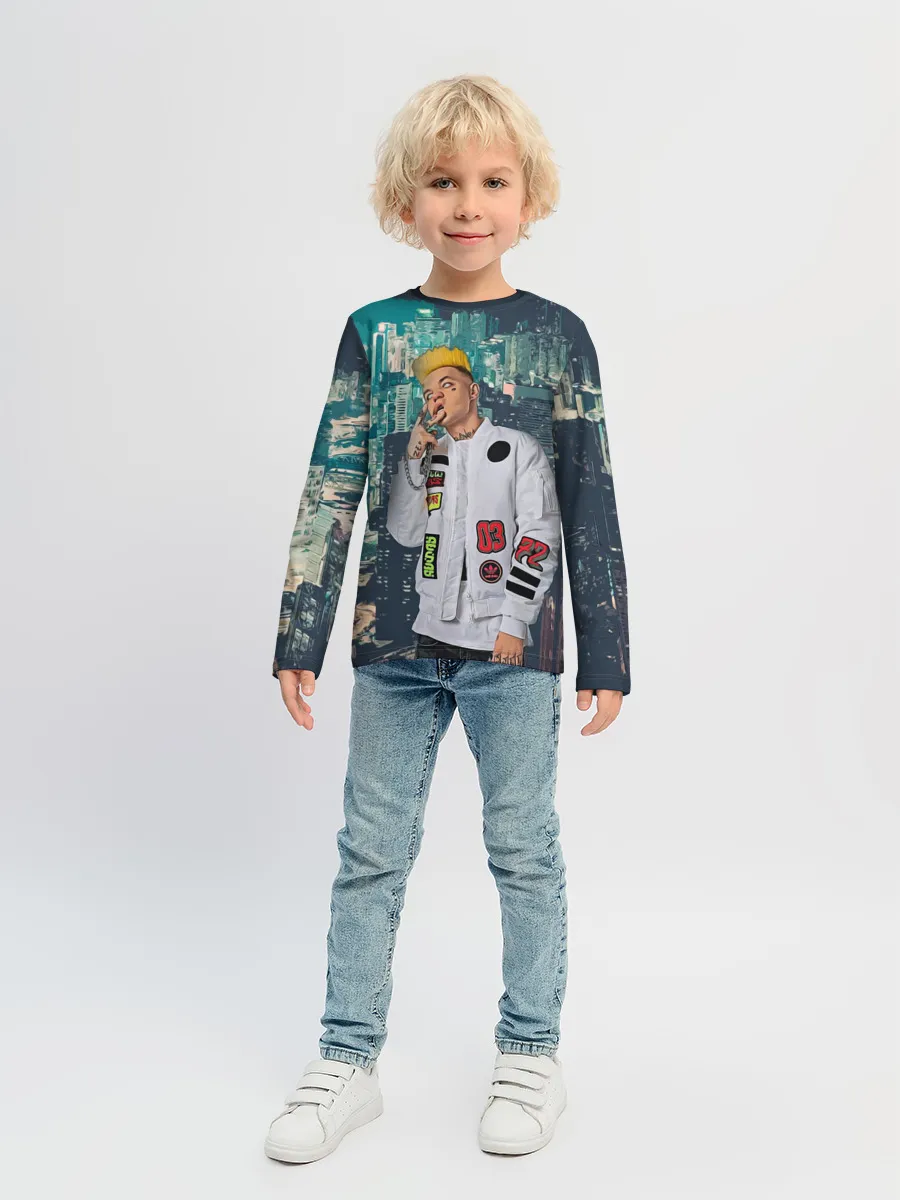 Детский лонгслив / Сайонара бой