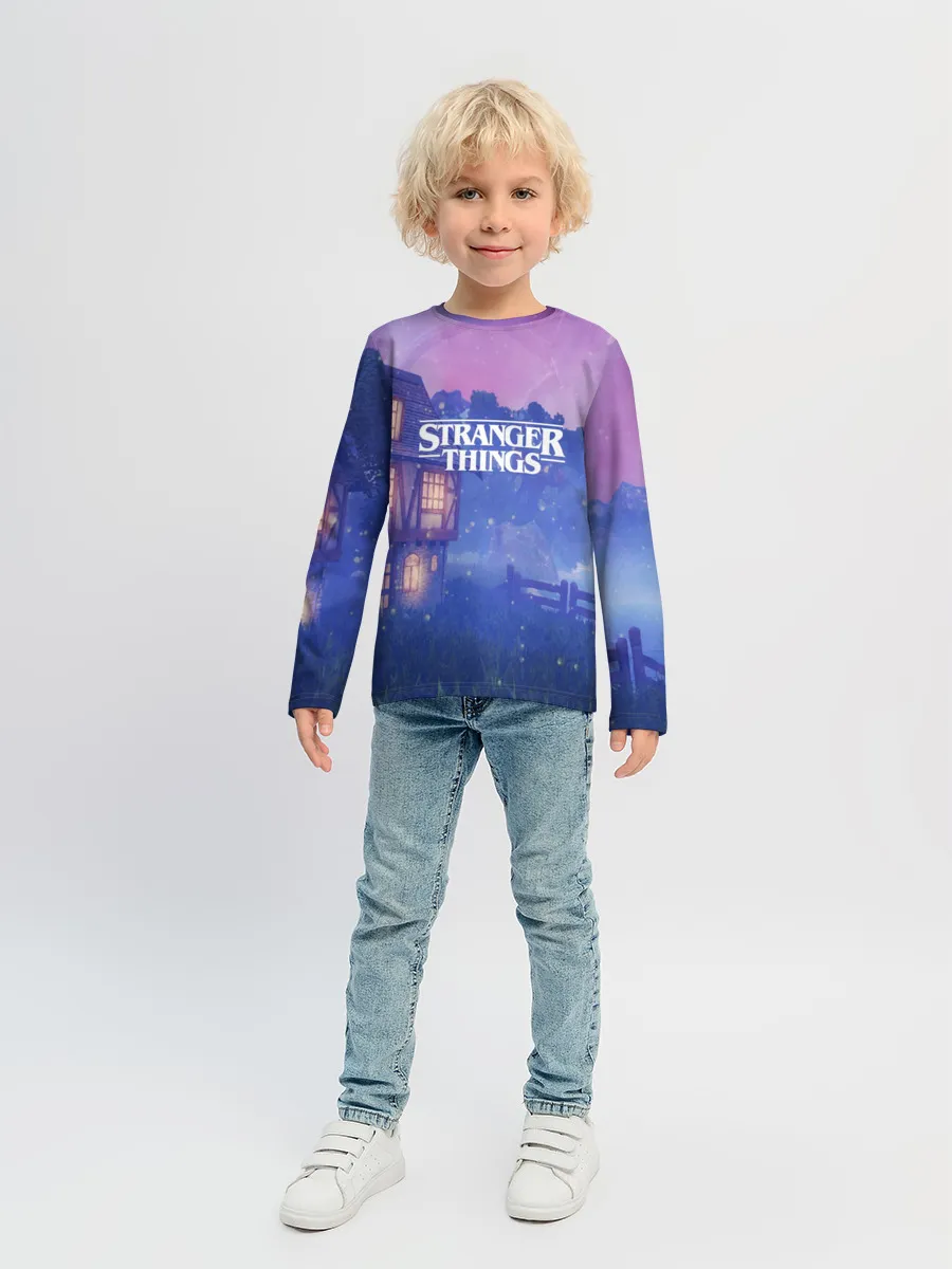 Детский лонгслив / Очень странные дела