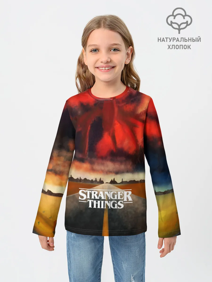 Детский лонгслив / Очень странные дела