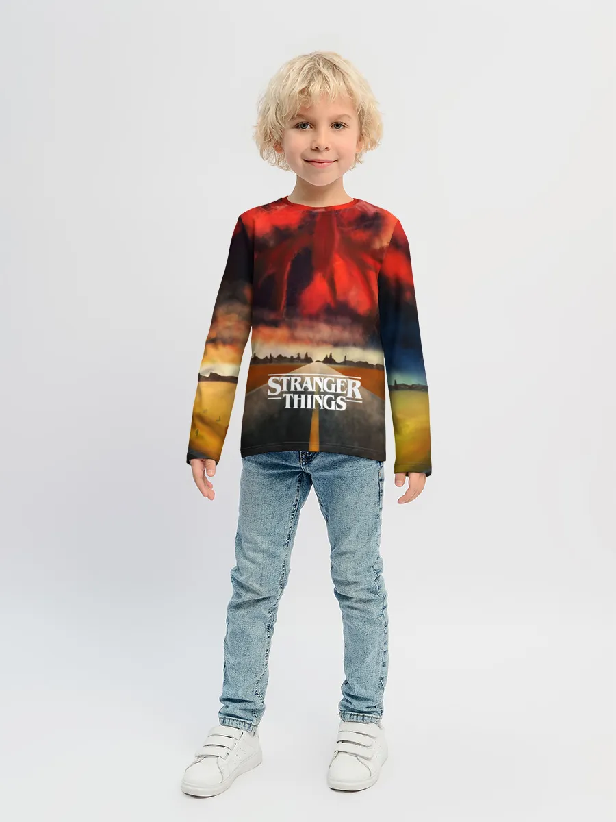 Детский лонгслив / Очень странные дела