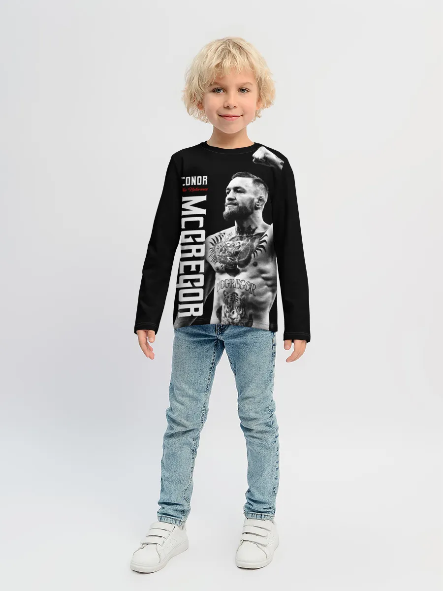 Детский лонгслив / Конор МакГрегор