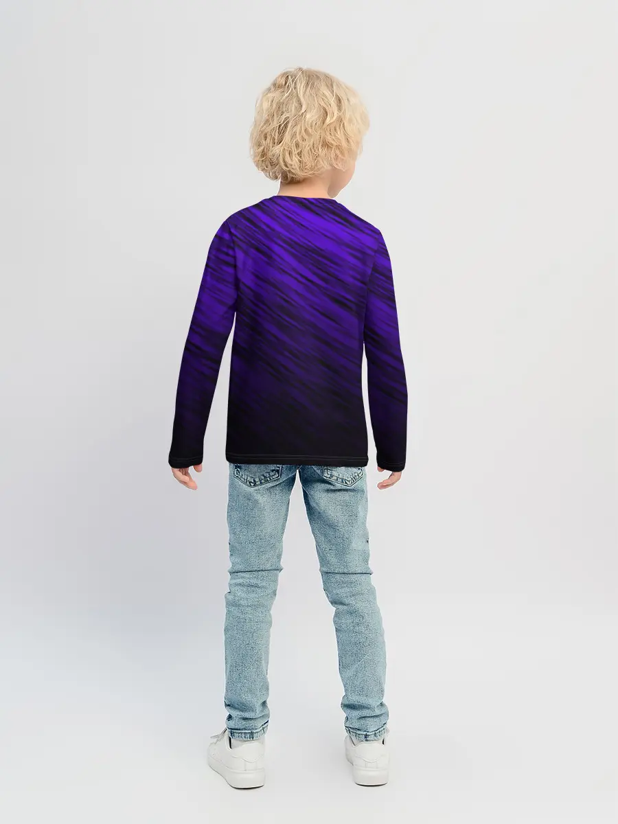 Детский лонгслив / ШТРИХИ