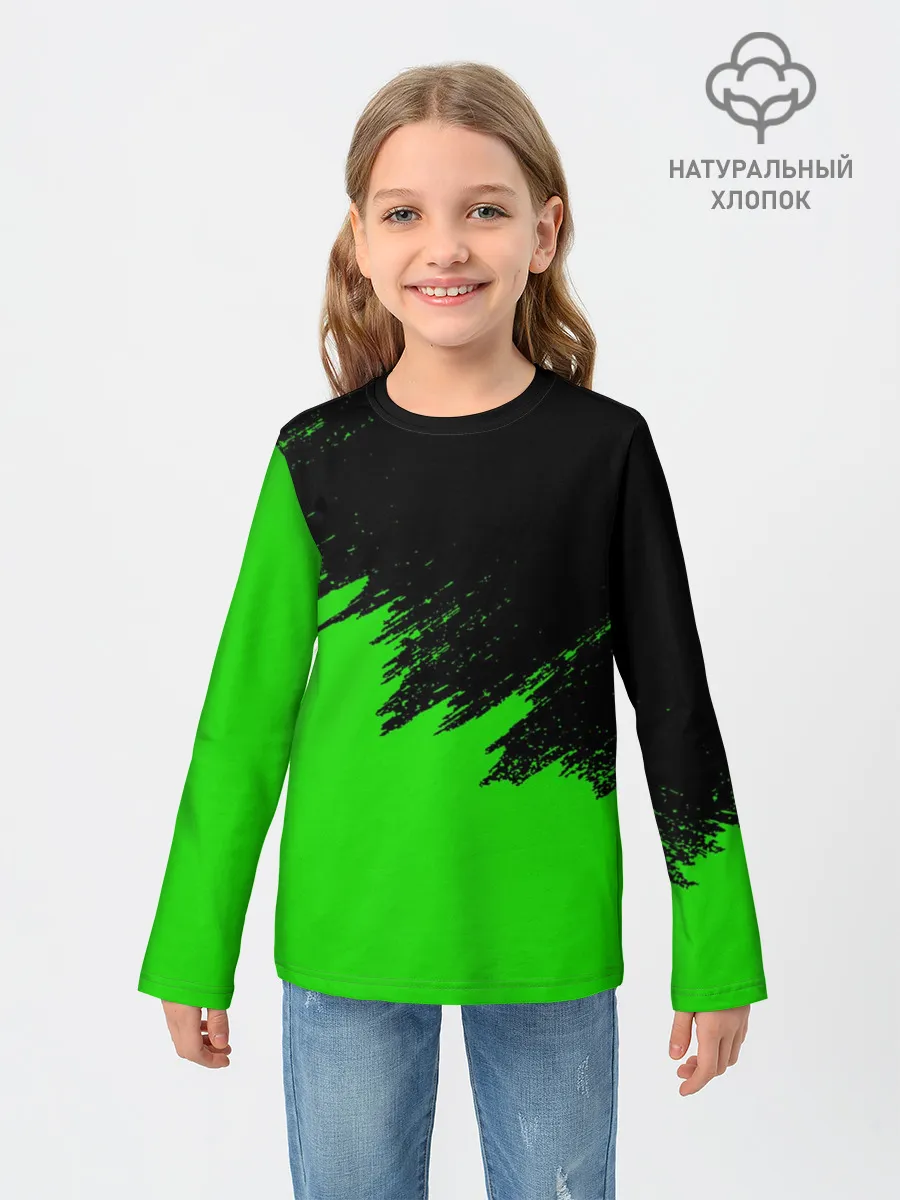 Детский лонгслив / КРАСКА И НИЧЕГО ЛИШНЕГО!