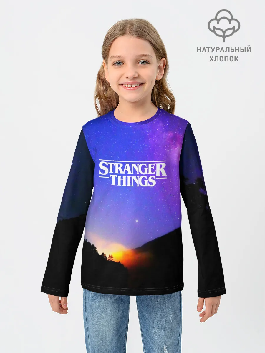 Детский лонгслив / Очень странные дела