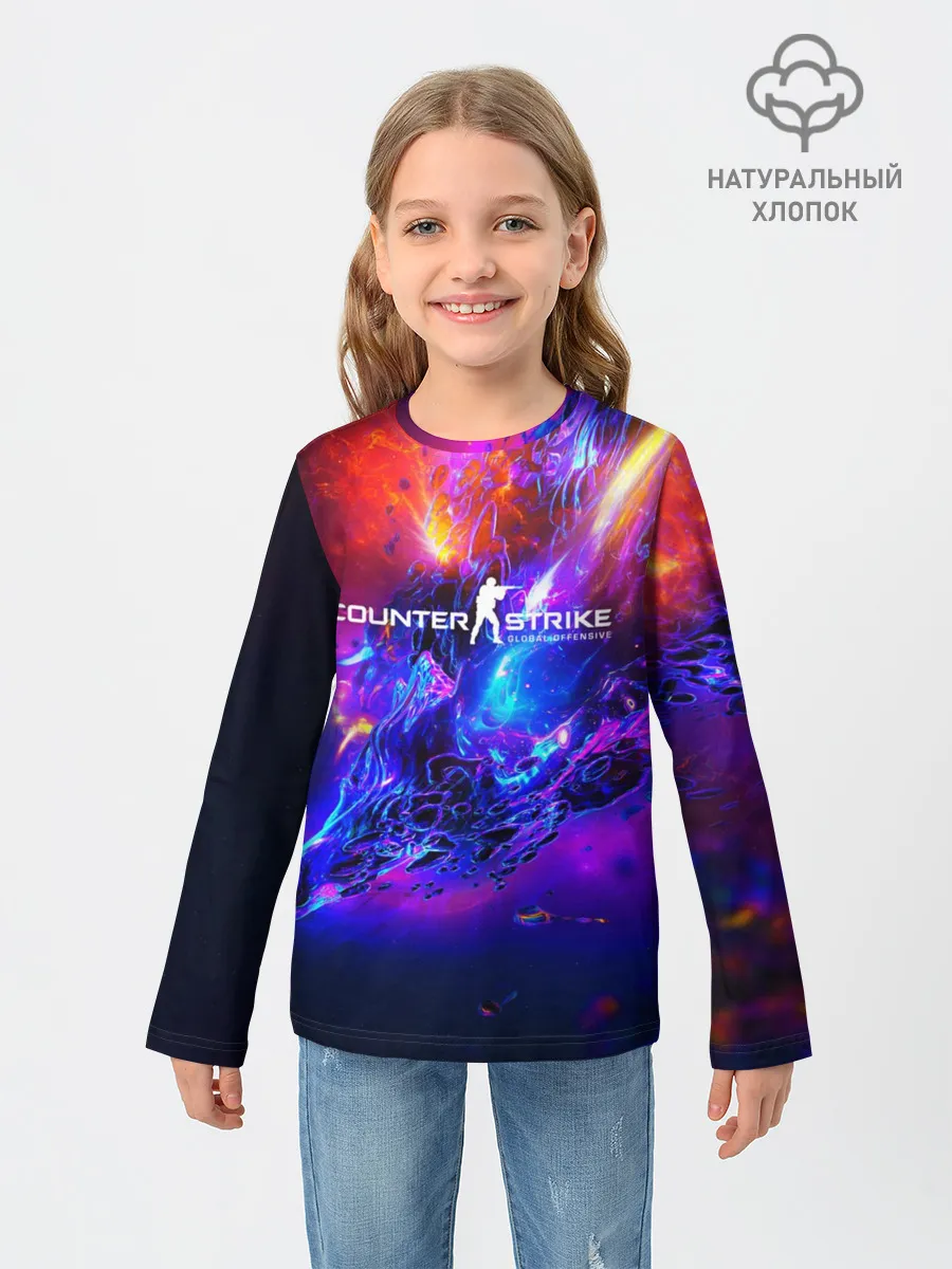 Детский лонгслив / cs go:Revenge of the Beasts