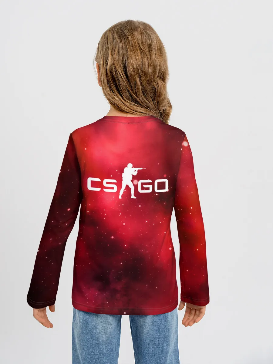 Детский лонгслив / One Shot One Kill