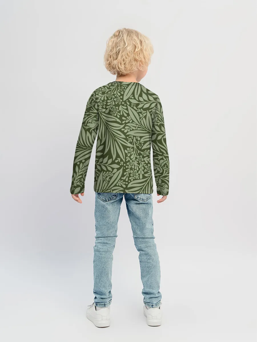 Детский лонгслив / Flowers Green