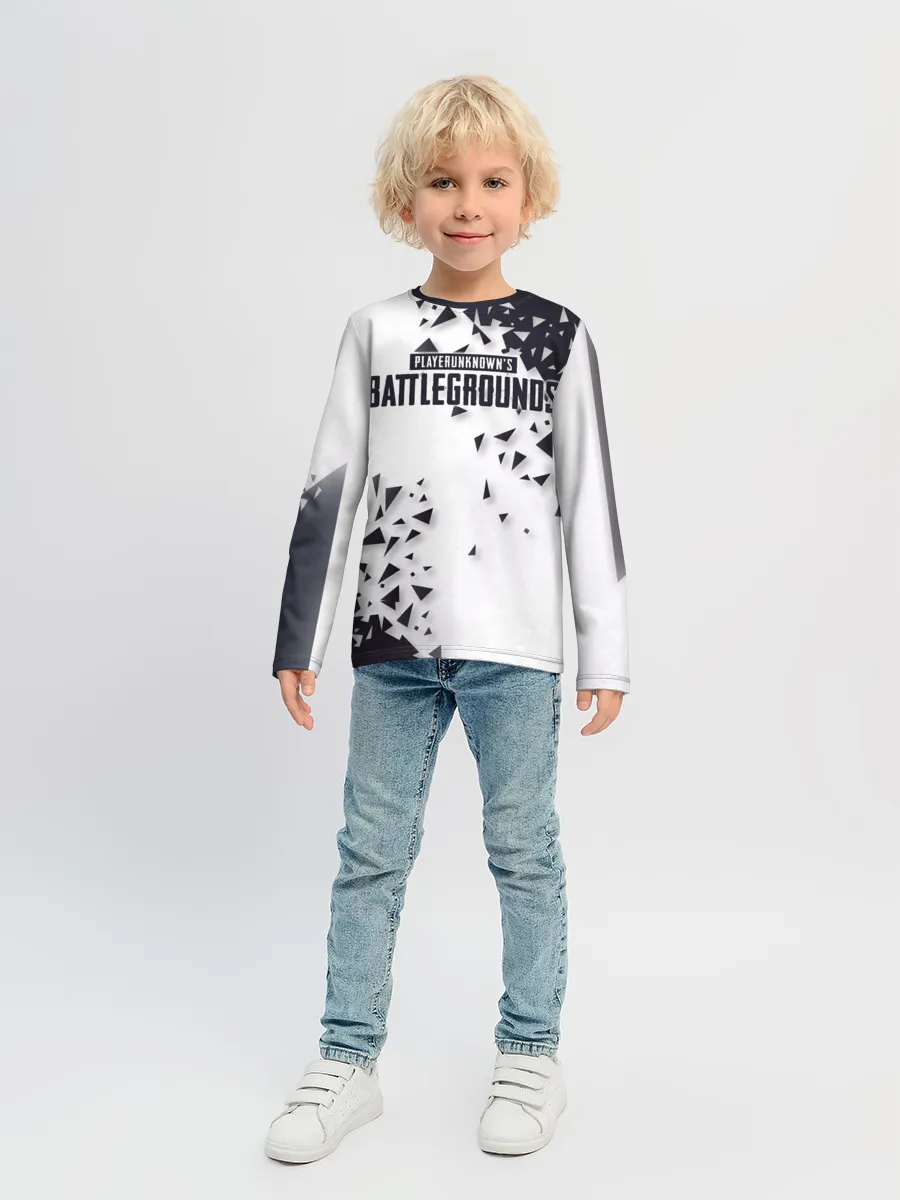 Детский лонгслив / PUBG Jacket Black