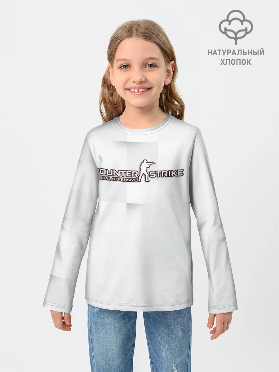 Детский лонгслив / Counter Strike