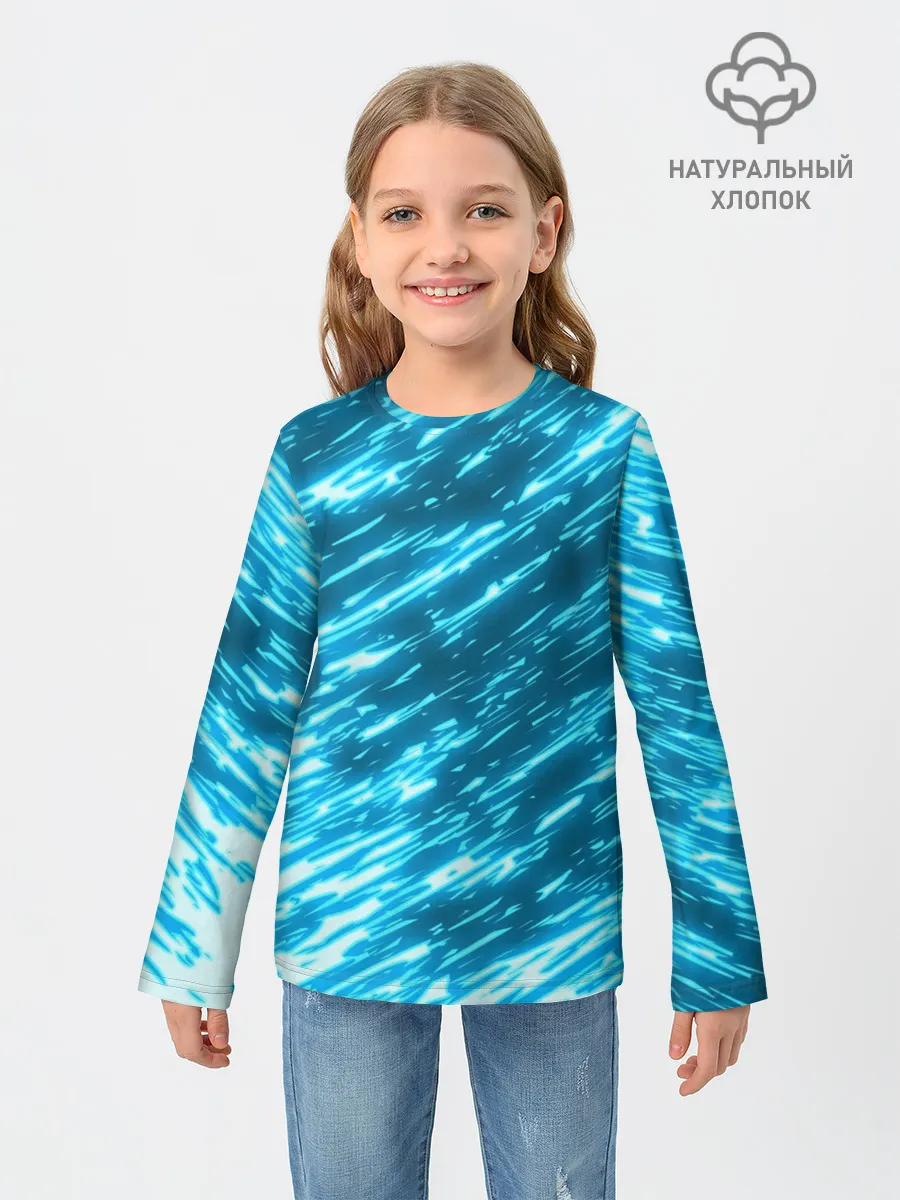 Детский лонгслив / ЛЕДЯНОЙ ШТОРМ