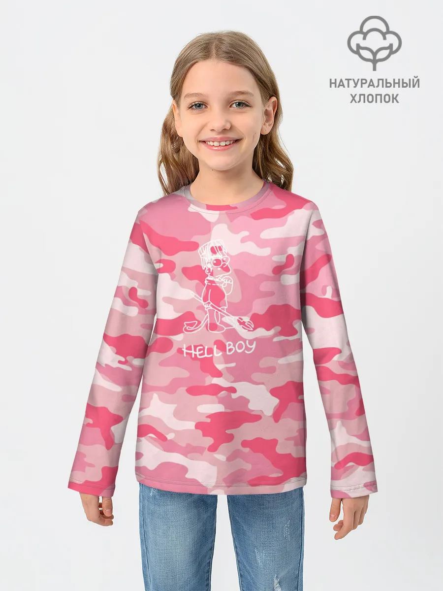 Детский лонгслив / Hellboy