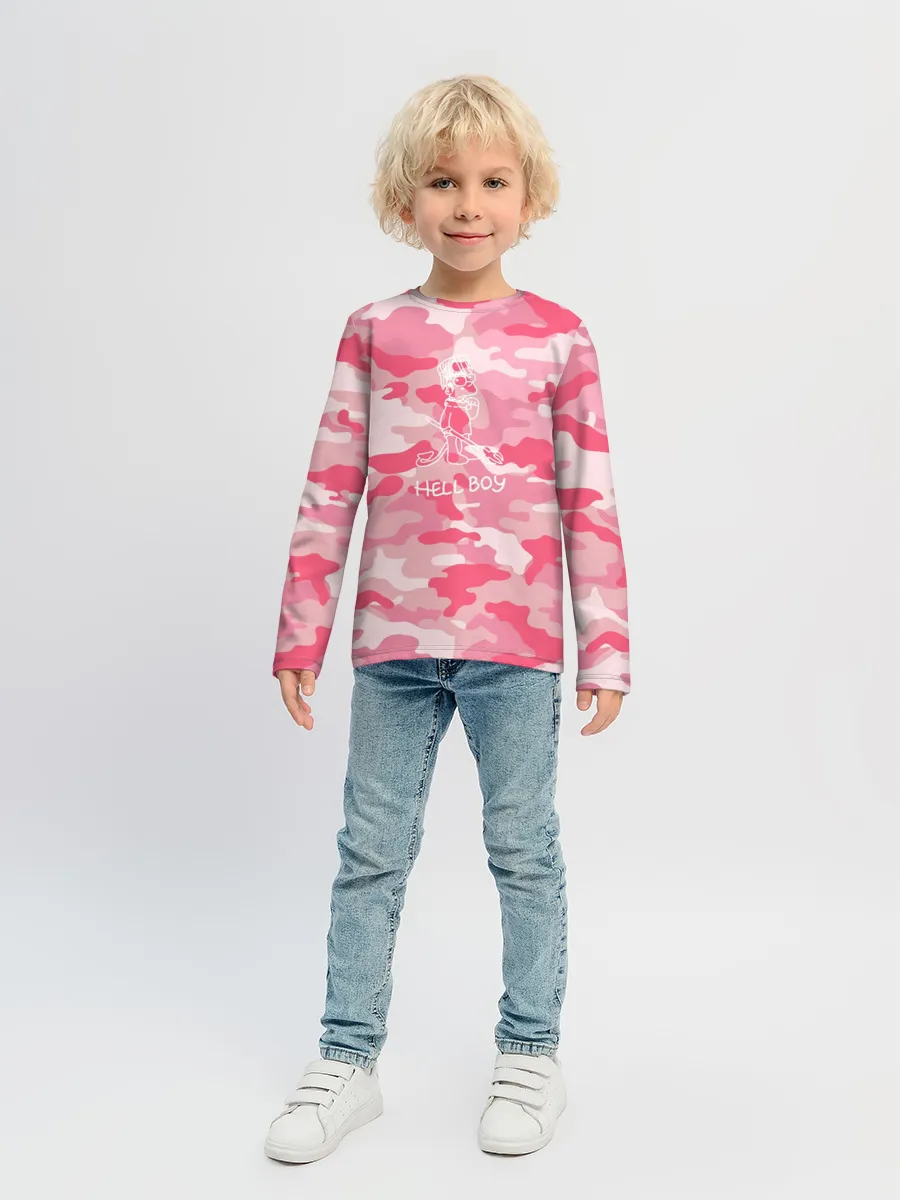 Детский лонгслив / Hellboy