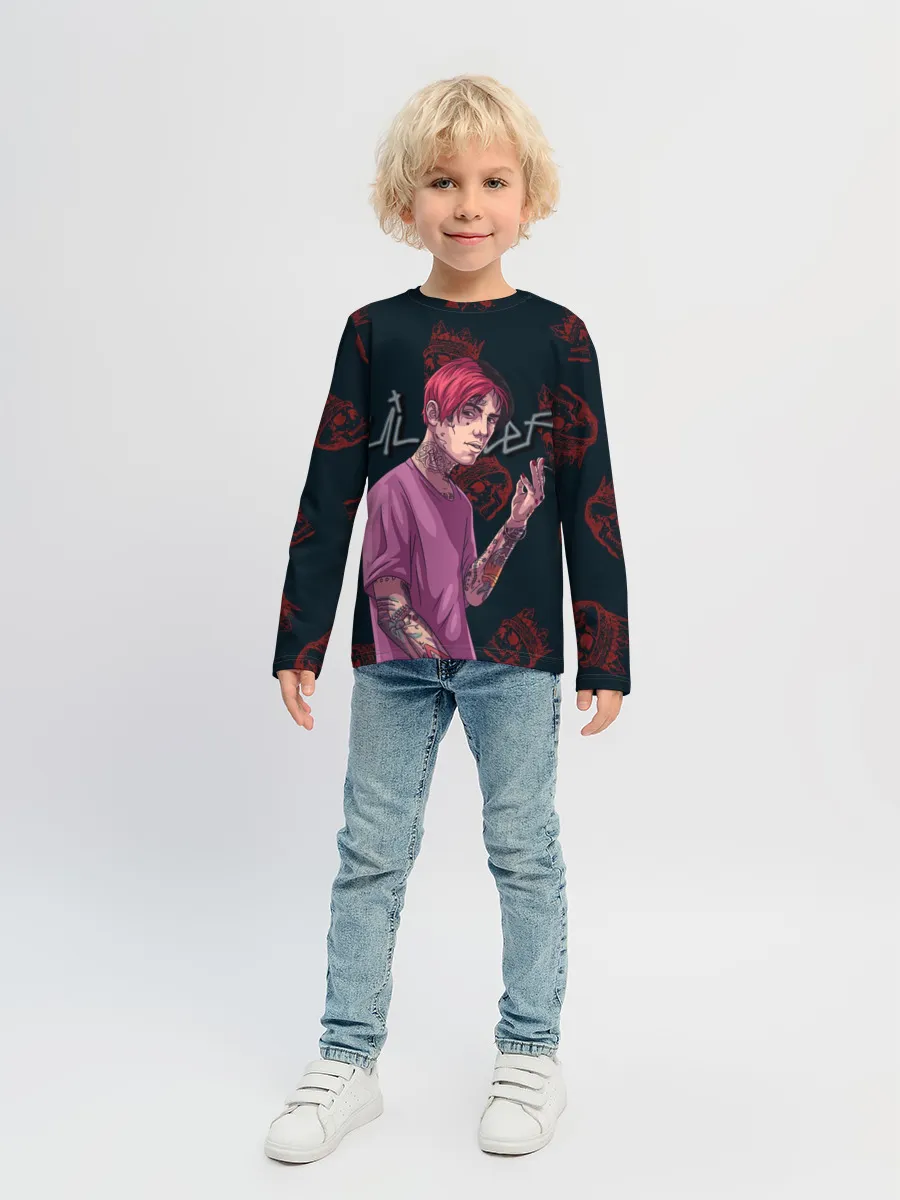 Детский лонгслив / Лил Пип