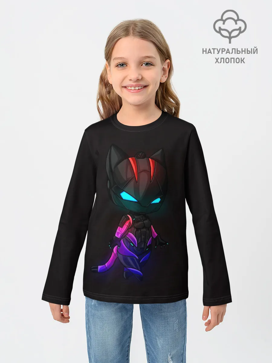 Детский лонгслив / Fortnite. Lynx