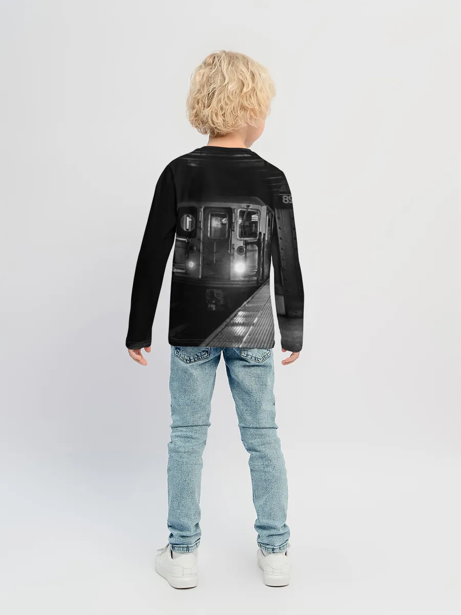 Детский лонгслив / METRO