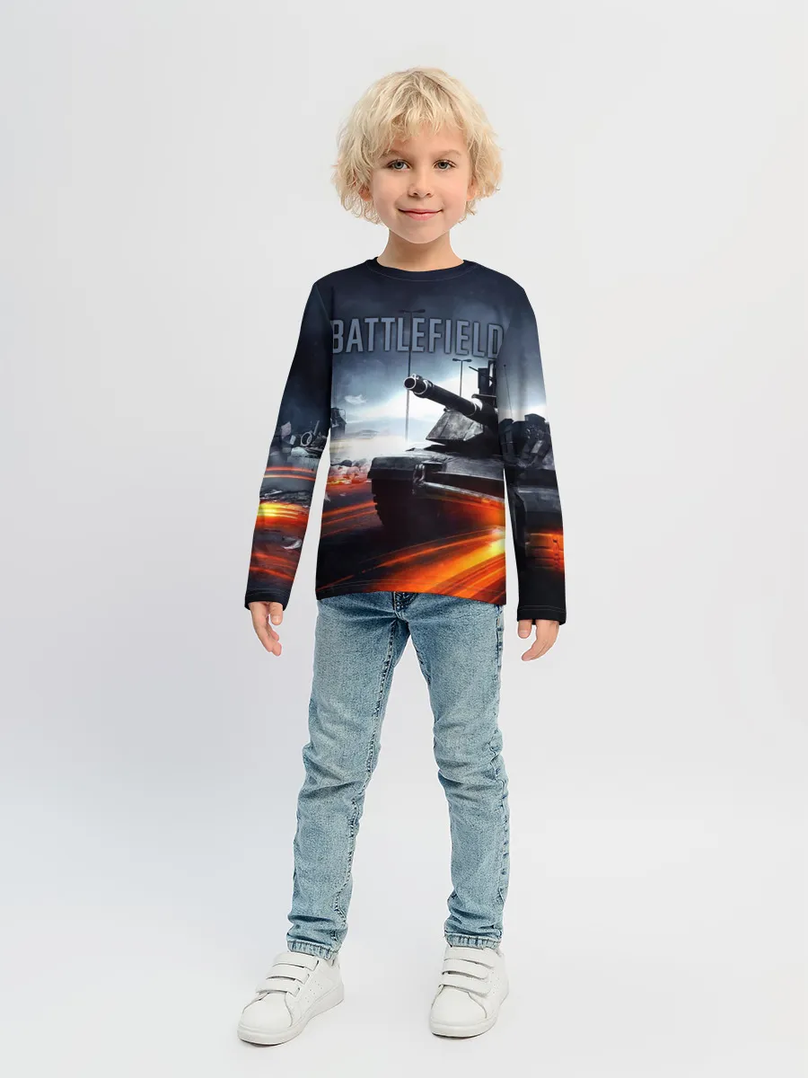 Детский лонгслив / BATTLEFIELD