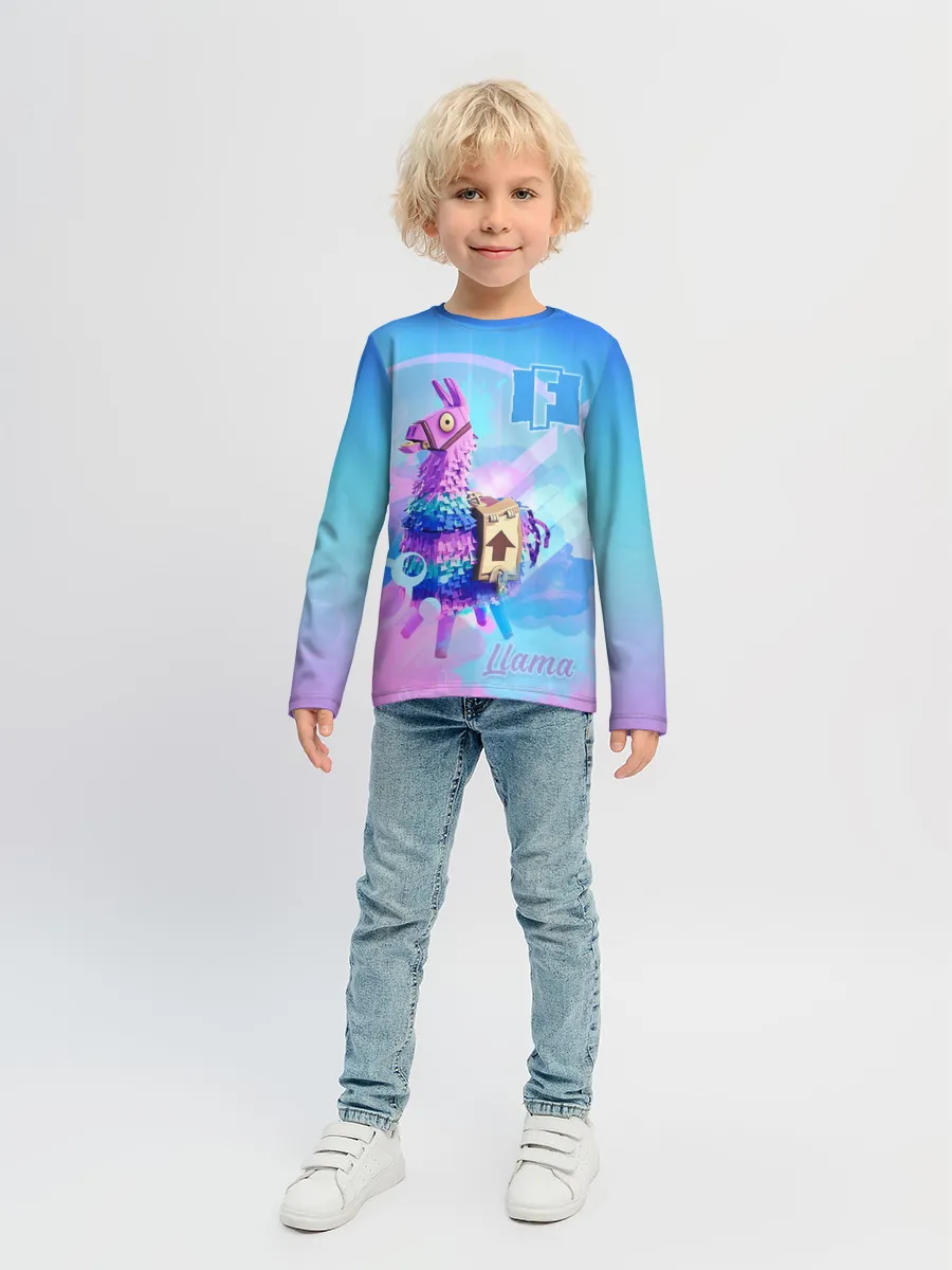 Детский лонгслив / Fortnite