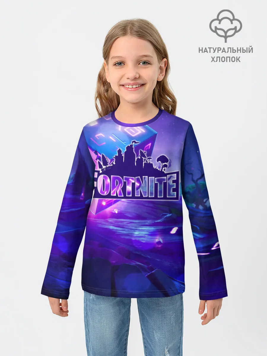 Детский лонгслив / Fortnite