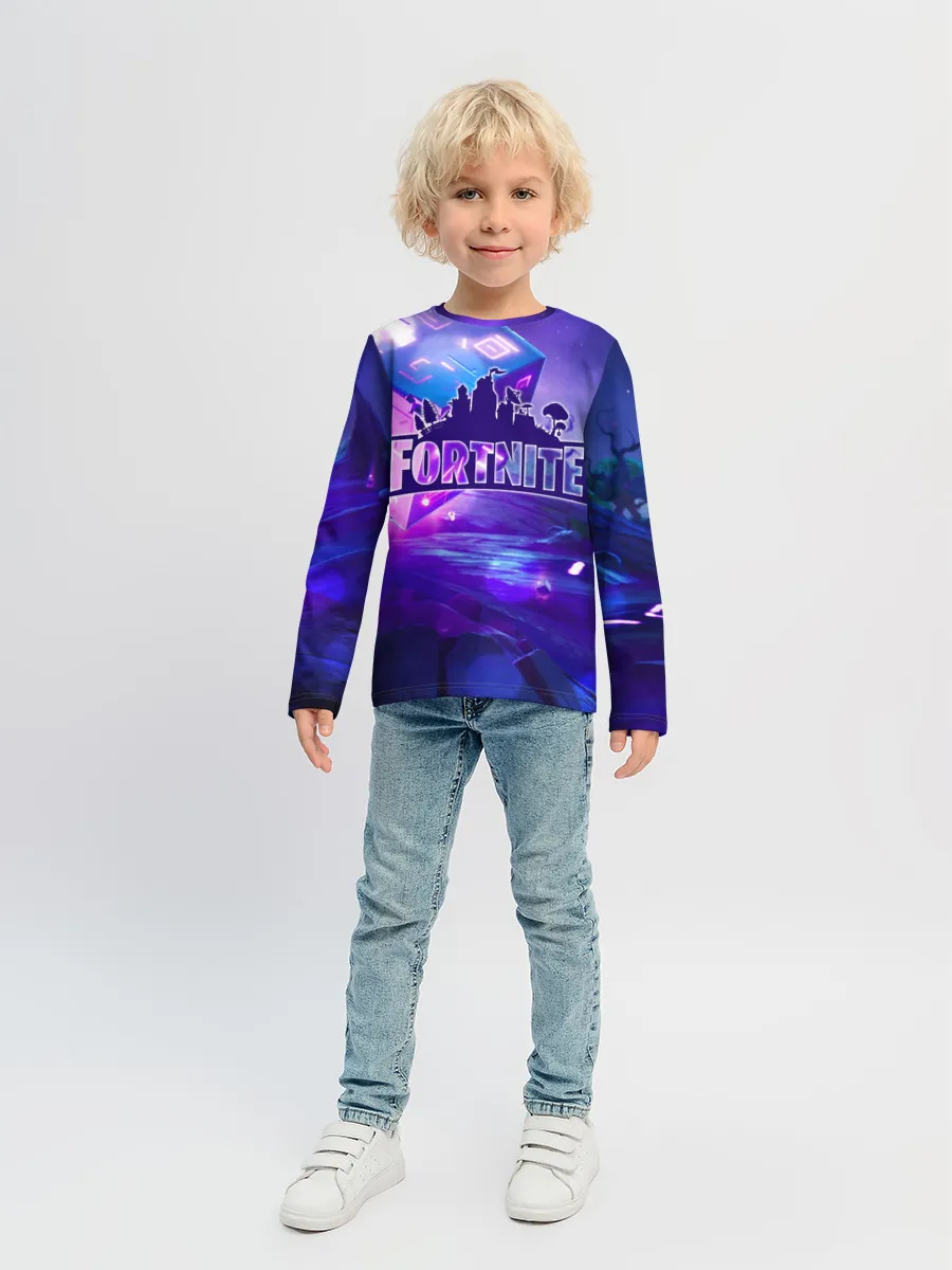Детский лонгслив / Fortnite