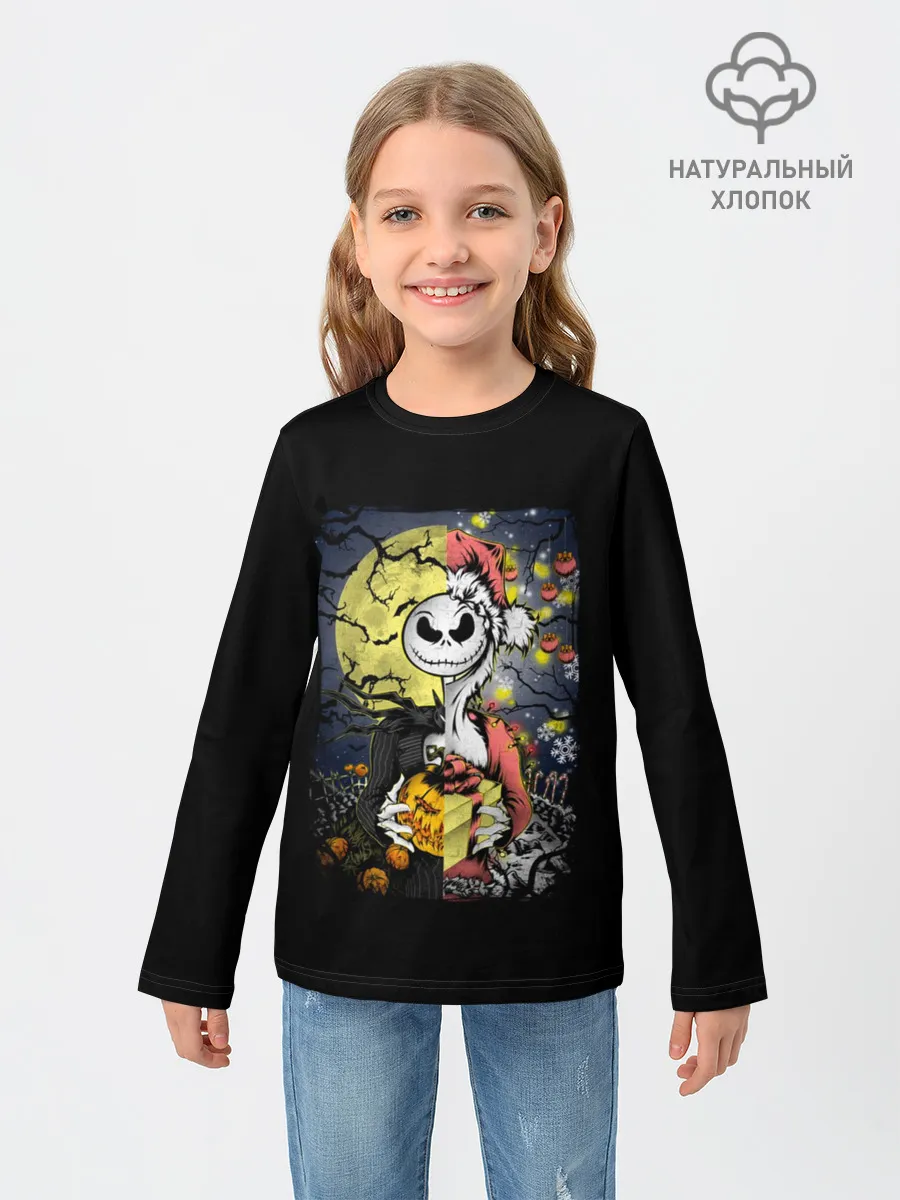 Детский лонгслив / The Nightmare Before Christmas