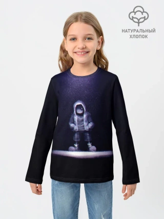 Детский лонгслив / Санс