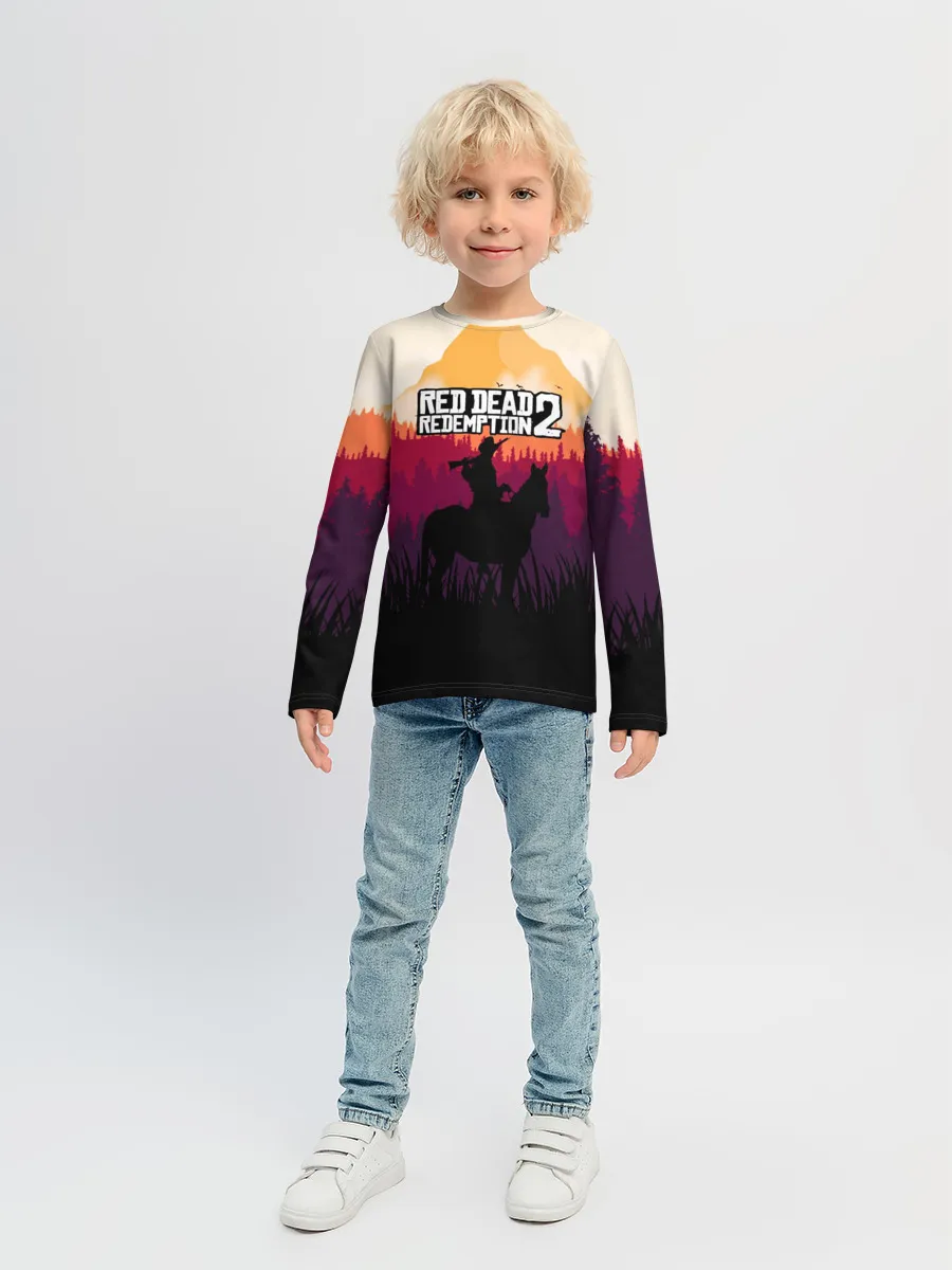 Детский лонгслив / Red Dead Redemption 2