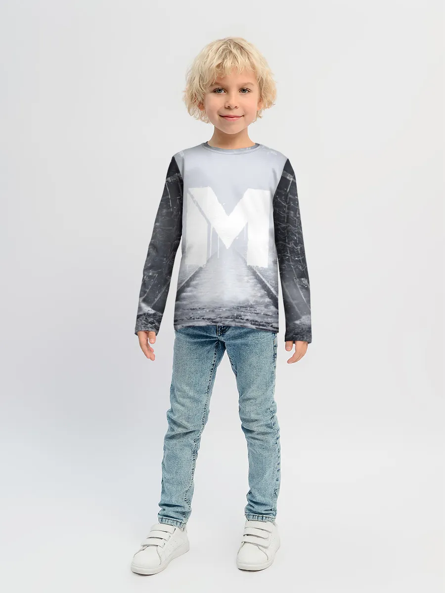 Детский лонгслив / METRO