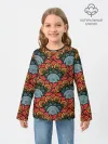 Детский лонгслив / Узоры Бохо
