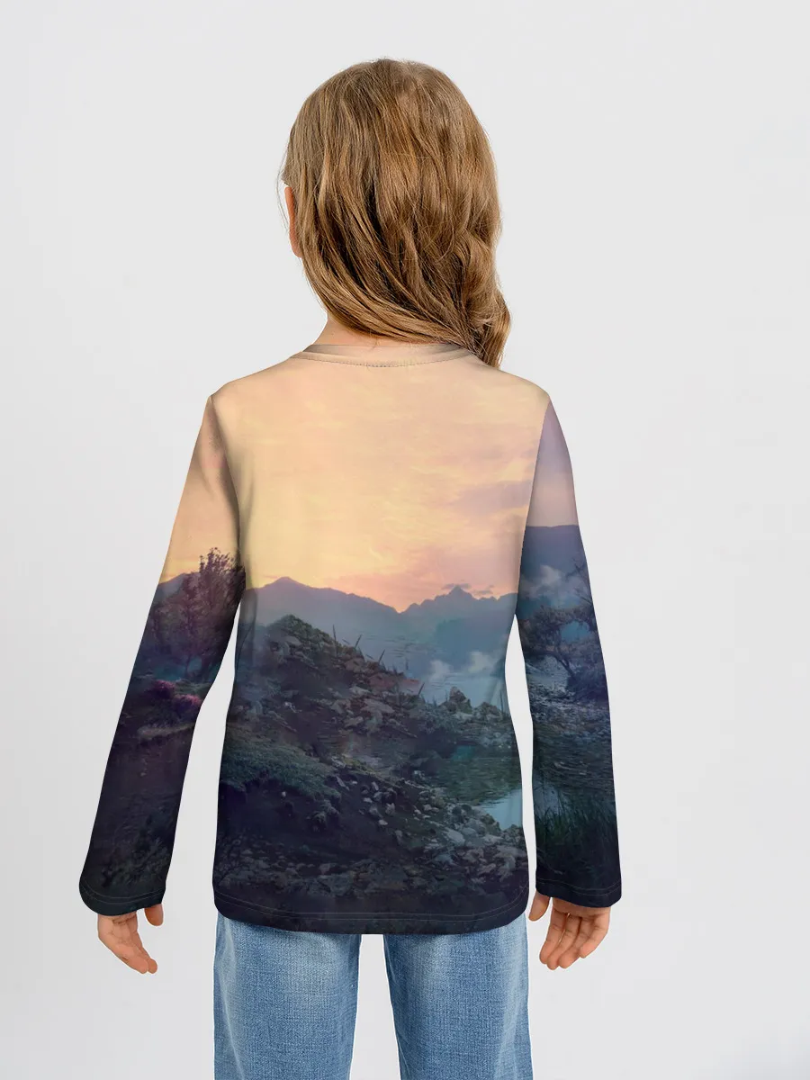 Детский лонгслив / Танки