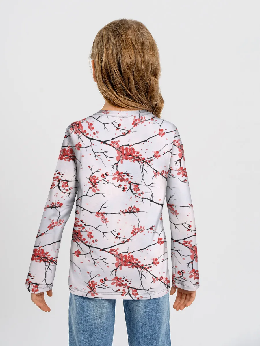 Детский лонгслив / Сакура