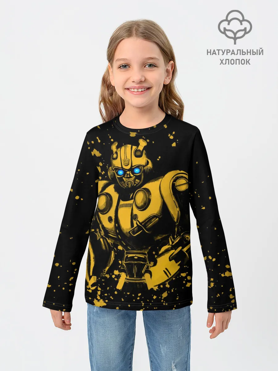 Детский лонгслив / Bumblebee