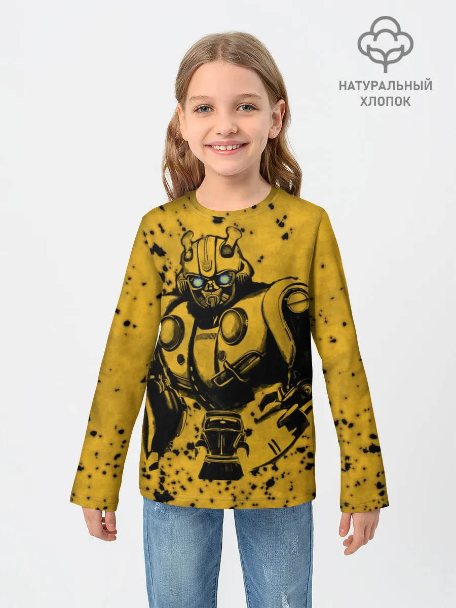 Детский лонгслив / Bumblebee