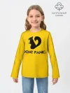 Детский лонгслив / Dont Panic.